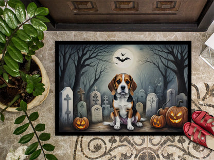 Beagle Spooky Halloween Doormat