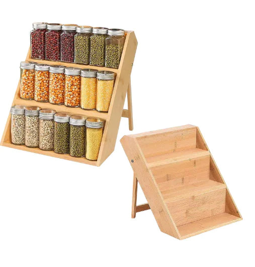 Wood Spice Rack-Shelf