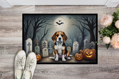 Beagle Spooky Halloween Doormat