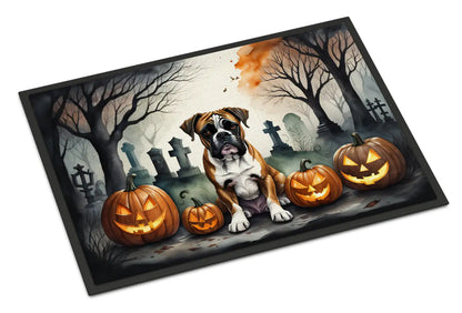 Boxer Spooky Halloween Doormat