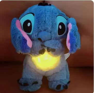 Disney Stitch Plush Doll - Soothing Musical Sleep Companion