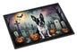 Boston Terrier Spooky Halloween Doormat