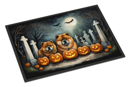 Chow Chow Spooky Halloween Doormat