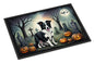 Border Collie Spooky Halloween Doormat