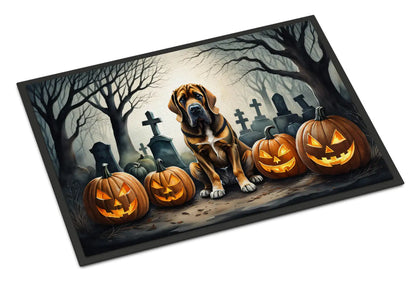 Bloodhound Spooky Halloween Doormat