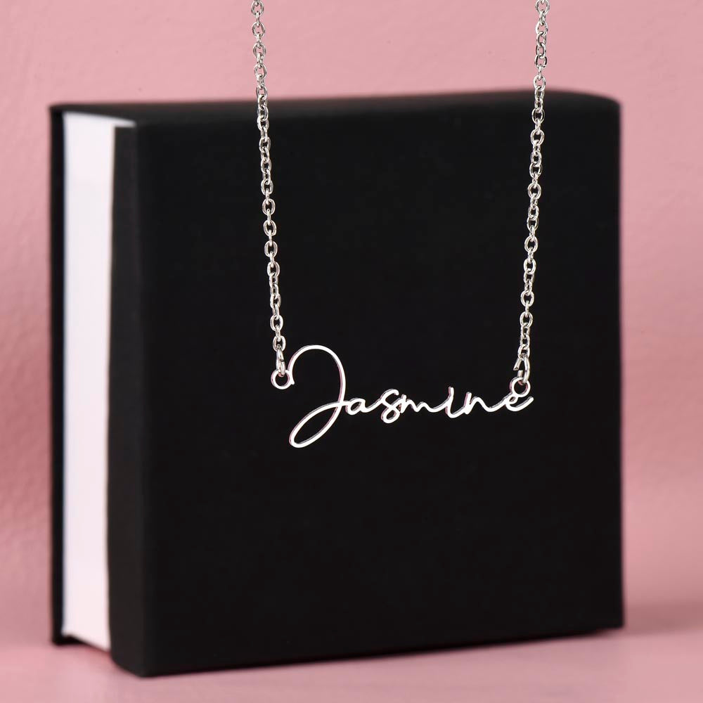 Dazzle with a custom Name Necklace