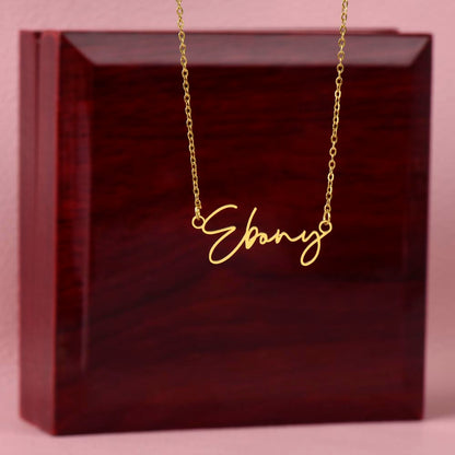 Dazzle with a custom Name Necklace