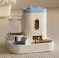 Pet Food Bowl with Water Fountain