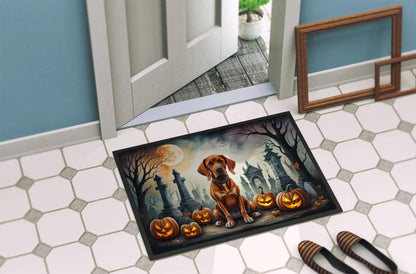 Vizsla Spooky Halloween Doormat