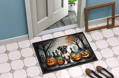 Boxer Spooky Halloween Doormat